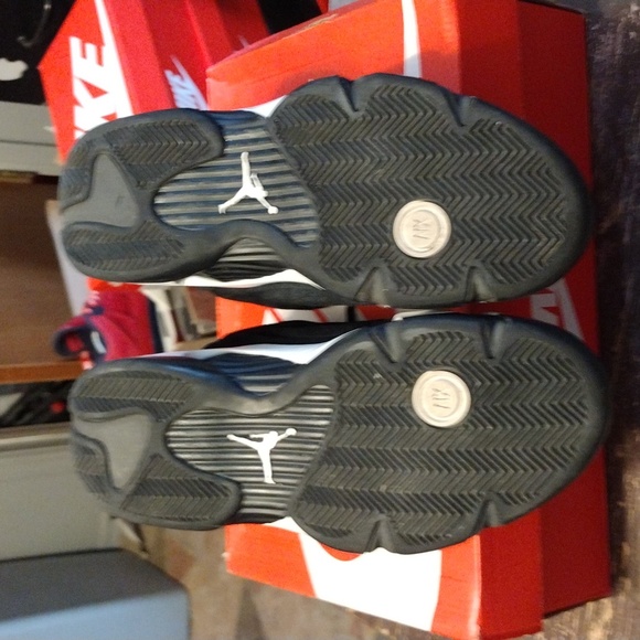 Jordan 14 retro black white size 8.5 - Picture 9 of 10